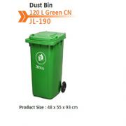Dust Bin 120 L Green CN
